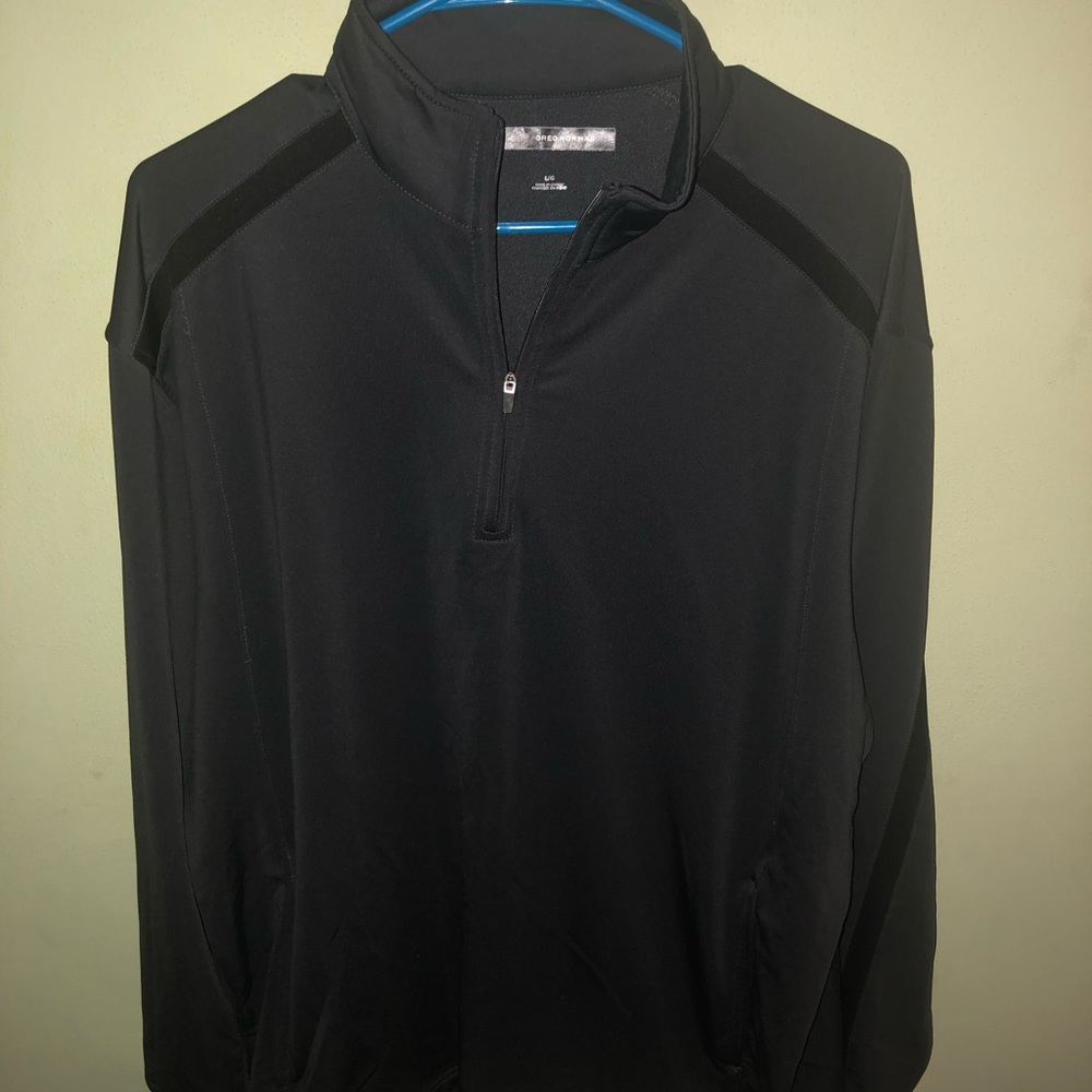 Greg Norman 3/4  Golf Pullover Dri-Fit Size: LG
